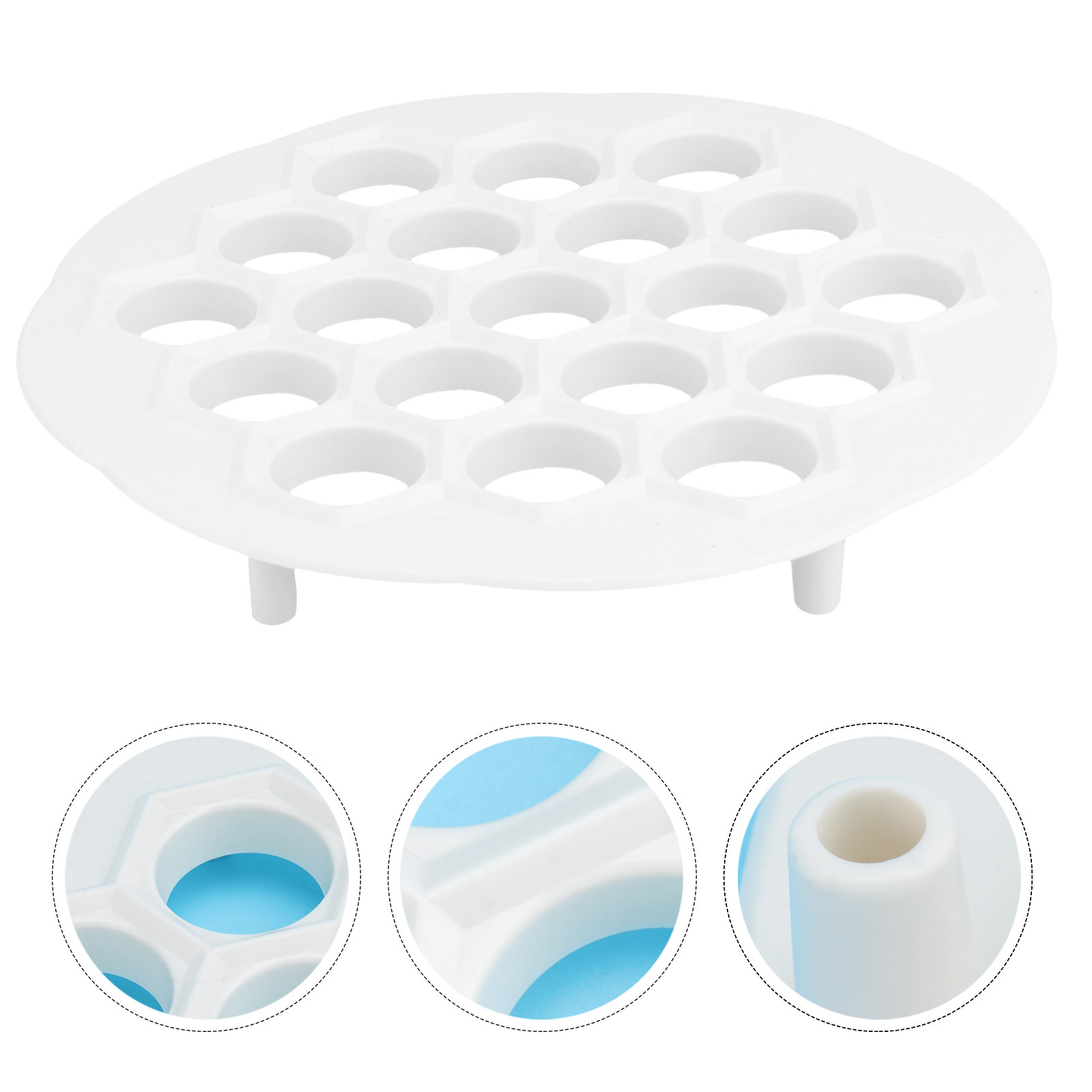 Kitchen Gadgets Dumpling Maker - 19개 구멍이 있는 만두 틀, 식품