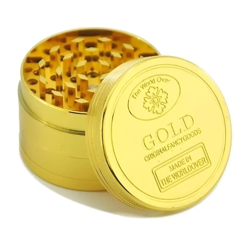 Kitchen Gadgets Gold - 허브 분쇄기 3/4 부품 아연 합금