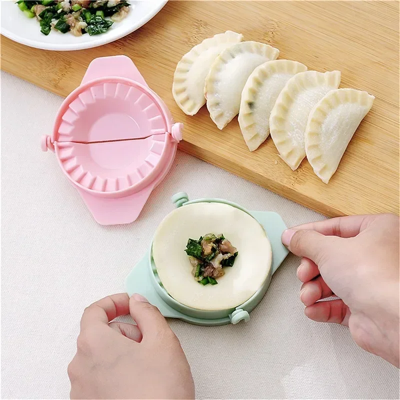 Kitchen Gadgets Dumpling Maker - 주방용품 DIY 초승달 모양 만두 만들기