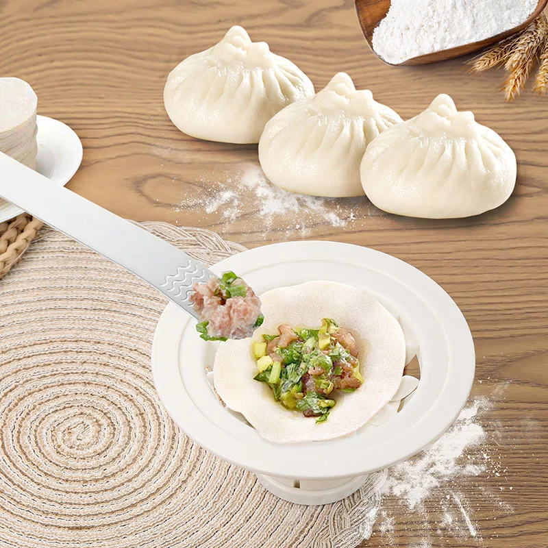 Kitchen Gadgets Dumpling Maker - 중국식 바오즈 몰드 DIY 페이스트리 파이