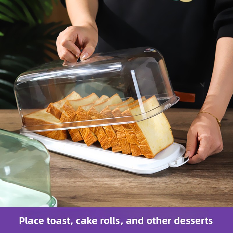 재사용 가능한 케이크 롤 토스트 빵 보관 포장 상자 신 - Kitchen Gadgets Organizer 리뷰 및 가격