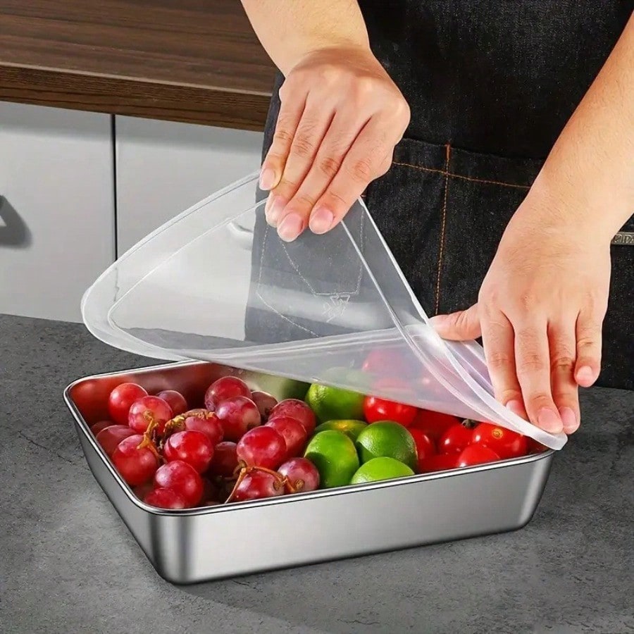 5개입 프리미엄 누수 방지 스테인리스 스틸 식품 보관  - Kitchen Gadgets Organizer 리뷰 및 가격