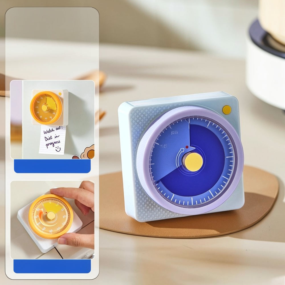 수동식 기계식 주방 타이머, 자석 부착식, 플라스틱 재 - Kitchen Helper Gadgets 리뷰 및 가격