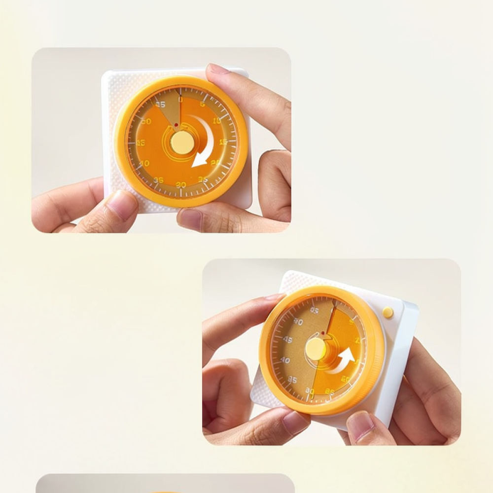 수동식 기계식 주방 타이머, 자석 부착식, 플라스틱 재 - Kitchen Helper Gadgets 리뷰 및 가격