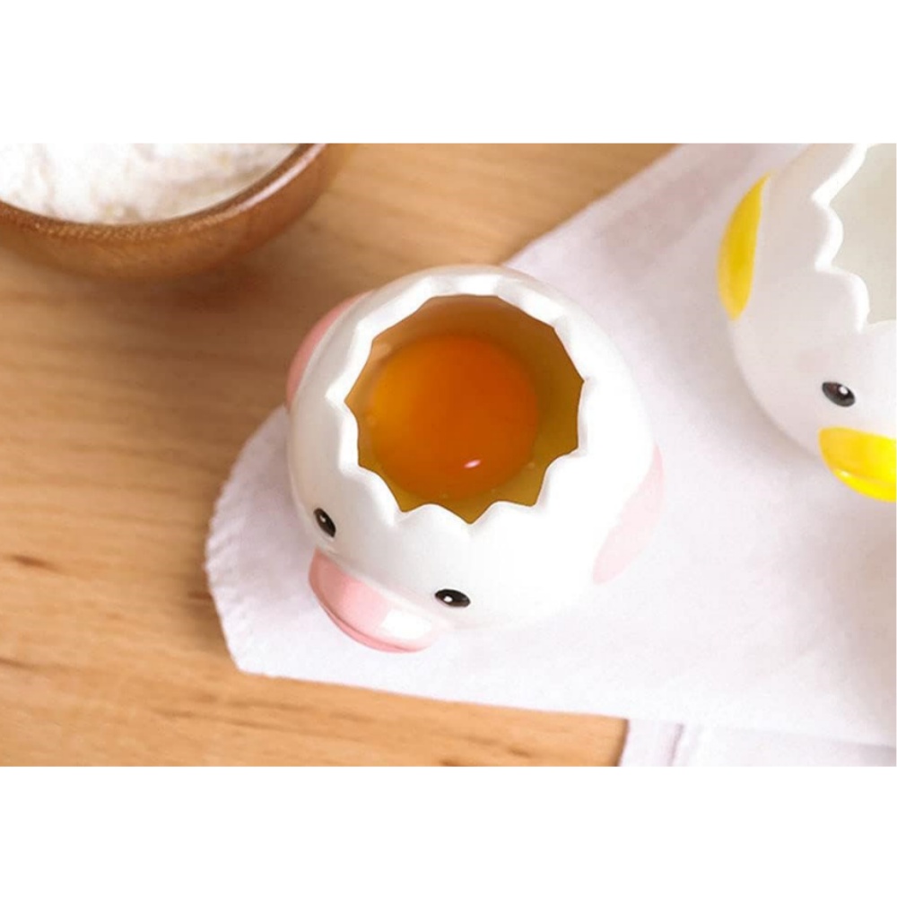 귀여운 계란 분리기, 세라믹 구토형 계란 노른자 흰자  - Egg Separator Tool 리뷰 및 가격